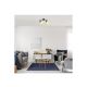 Rabalux Spot rasveta Rattan E14 2x MAX 15W mat crno (3134) - 3134