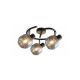 Rabalux Spot rasveta Salazar E14 3x MAX 40W hrast (5399) - 5399