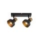 Rabalux Spot rasveta Saskia E14 2x MAX 15W crna (73056) - RAS003234A00000