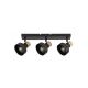 Rabalux Spot rasveta Saskia E14 3x MAX 15W crna (73057) - RAS003235A00000