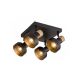 Rabalux Spot rasveta Saskia E14 4x MAX 15W crna (73058) - RAS003236A00000