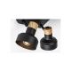 Rabalux Spot rasveta Saskia E14 4x MAX 15W crna (73058) - RAS003236A00000