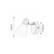 Rabalux Spot rasveta Soma E14 1x MAX 40W brušeni hrom (6301) - 6301-1