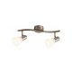Rabalux Spot rasveta Soma E14 2x MAX 40W bronzana (6307) - 6307