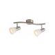 Rabalux Spot rasveta Soma E14 2x MAX 40W brušeni hrom (6302) - 6302