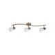 Rabalux Spot rasveta Soma E14 3x MAX 40W bronzana (6308) - 6308