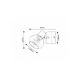Rabalux Spot rasveta Sullivan E14 1x MAX 40W crna (3295) - 3295