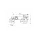 Rabalux Spot rasveta Tarien E14 2x MAX 40W hrom (3249) - 3249-1