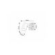 Rabalux Spot rasveta Toras GU10 1X MAX 5W hrast (73121) - 73121
