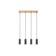 Rabalux Spot rasveta Toras GU10 4X MAX 5W hrast (72124) - 72124