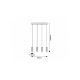 Rabalux Spot rasveta Toras GU10 4X MAX 5W hrast (72124) - 72124