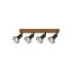 Rabalux Spot rasveta Zeus E14 4x MAX 40W hrast (3140) - 3140