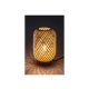 Rabalux Stona lampa Alinafe E14 1x MAX 25W natur (74016) - 74016