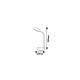Rabalux Stona lampa Berry LED 45W plava (6780) - 6780