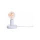 Rabalux Stona lampa Bowie E27 1x MAX 60W bela (6570) - 6570