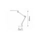 Rabalux Stona lampa Colin LED 6W crna (4408) - 4408-1