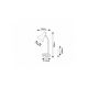 Rabalux Stona lampa Ferb E14 1x MAX 25W mat crno (74002) - 74002-1