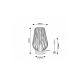 Rabalux Stona lampa Gremio E27 1x MAX 40W bukva (6915) - 6915
