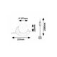 Rabalux Stona lampa Jules G9 1x MAX 5W crna (74222) - RAS003268A00000