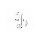 Rabalux Stona lampa Kiara E27 1x MAX 35W zlatna (74203) - RAS002580A00000