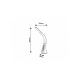 Rabalux Stona lampa Lionel LED 5W crna (3517) - 3517