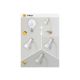 Rabalux Stona lampa Mosley E14 1x MAX 25W mat belo (74001) - 74001