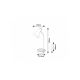 Rabalux Stona lampa Mosley E14 1x MAX 25W mat belo (74001) - 74001