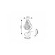 Rabalux Stona lampa Norah E14 1x MAX 40W zlatna (74201) - RAS002601A00000