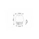 Rabalux Stona lampa Odera LED 3W crna (7040) - 7040-1-1