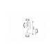 Rabalux Stona lampa Perez E27 1x MAX 40W mat crno (74202) - RAS002593A00000