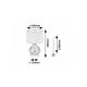 Rabalux Stona lampa Pirelo E14 1x MAX 25W zelena (74033) - RAS003256A00000