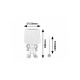 Rabalux Stona lampa Smurfy E14 1x MAX 40W hrom (74216) - RAS003264A00000