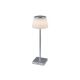 Rabalux Stona lampa Taena LED 4W srebrna (76013) - 76013