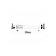 Rabalux T5&T8 svetiljke -strele Bath 2E LED 15W bela (78041) - RAS003320A00000