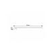 Rabalux T5&T8 svetiljke -strele Duddu LED 20W crna (78030) - 78030