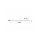 Rabalux T5&T8 svetiljke -strele Lendva LED 5W srebrna (78037) - RAS002494A00000