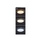 Rabalux Ugradna i nadgradna rasveta Gonzalo LED 24W crna (71096) - RAS002509A00000