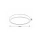 Rabalux Ugradna i nadgradna rasveta Samira LED 48W crna (71254) - RAS002516A00000