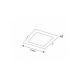 Rabalux Ugradna i nadgradna rasveta Shaun2 LED 12W crna (71264) - RAS002483A00000
