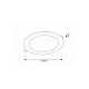 Rabalux Ugradna i nadgradna rasveta Shaun2 LED 18W crna (71227) - RAS002686A00000