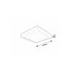 Rabalux Ugradna i nadgradna rasveta Shaun2 LED 24W crna (71203) - RAS002554A00000
