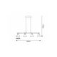 Rabalux Visilica Alvaro E27 4x MAX 40W mat crno (3160) - 3160