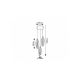 Rabalux Visilica Bellini E27 3x MAX 60W crna (72203) - RAS002901A00000