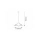Rabalux Visilica Bloomy E27 1x MAX 60W bela (1848) - 1848-1
