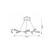 Rabalux Visilica Branwen E27 7x MAX 25W mat crno (72027) - 72027