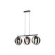 Rabalux Visilica Cortado E27 3x MAX 40W crna (5361) - 5361
