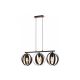 Rabalux Visilica Cortado E27 3x MAX 40W crna (5361) - 5361