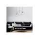 Rabalux Visilica Dilara E27 3x MAX 40W mat crno (72019) - 72019