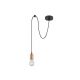 Rabalux Visilica Dollien E27 1x MAX 60W mat crno (72071) - 72071