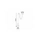Rabalux Visilica Dollien E27 1x MAX 60W mat crno (72071) - 72071